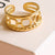 Link Band Ring | Adjustable