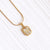 Zia Gold Necklace