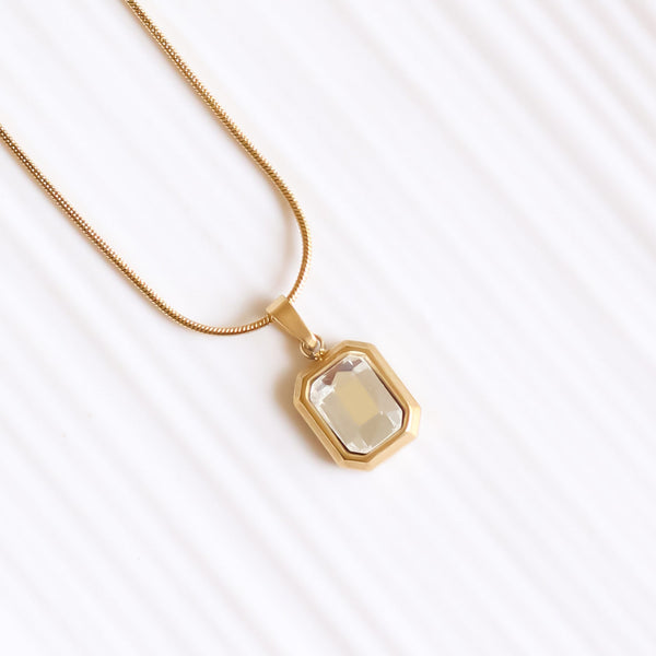 Zia Gold Necklace