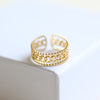 Link Circle Ring | Adjustable Ring