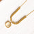 Geometry Stack Necklace
