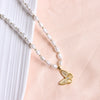 Pearl Butterfly Necklace