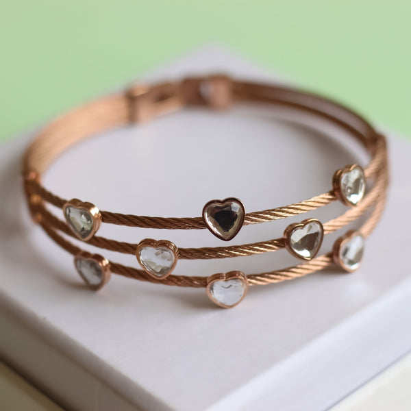 Radiant Heart Bracelet