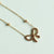Sleek Bow Necklace