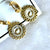 Round Shape Drop Earrings
