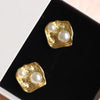 Pearl Gold Studs