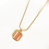Peach Necklace
