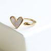 Soft Heart Ring | Adjustable Ring
