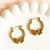 Bow Circle Hoops