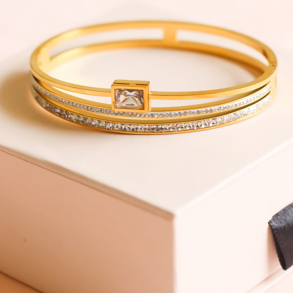 White Stone Kale Bracelet