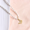 Pearl Butterfly Necklace