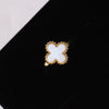 White Clover Adjustable Ring