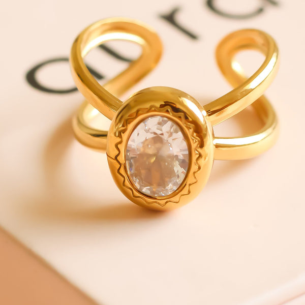 Gold Sia Ring | Adjustable