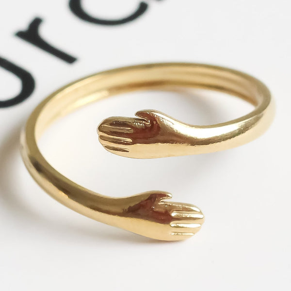 Love Hug Ring | Adjustable Ring