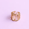 Glam Sia Ring |Adjustable Ring