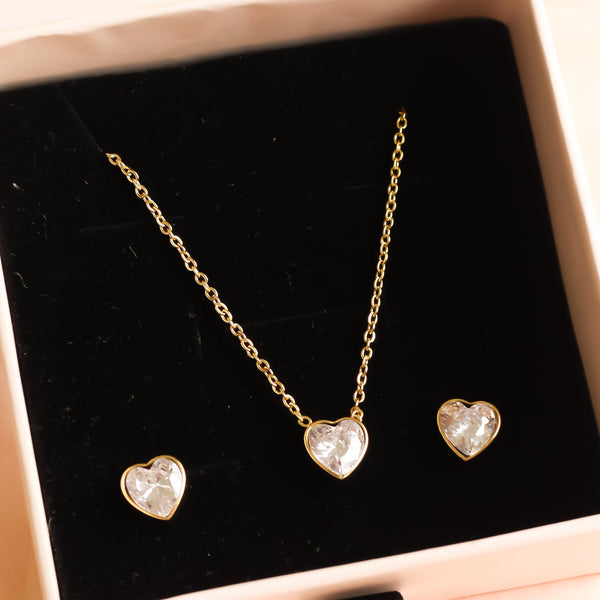 White Heart Set | Set Of 2