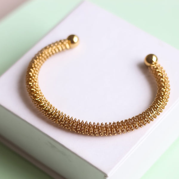 Spring Cuff Bracelet