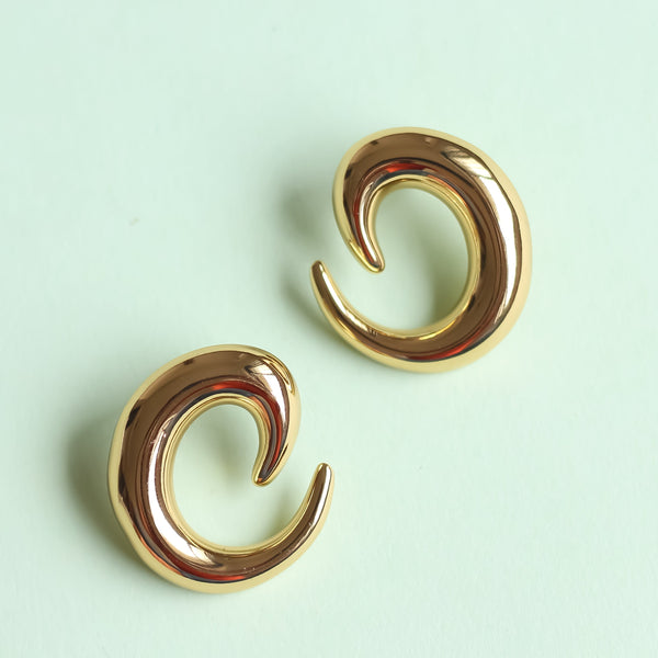 Small Monet Hoops