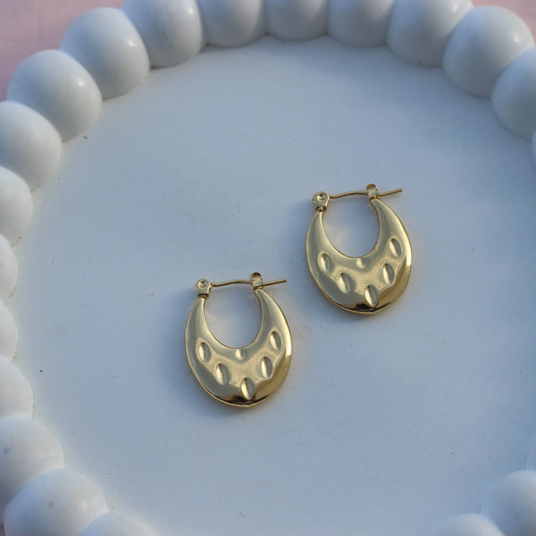 Berry Bloom Hoops