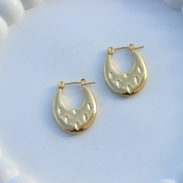 Berry Bloom Hoops